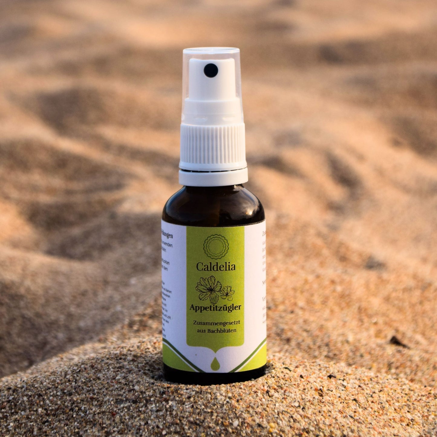 Bachblüten-Komplex als Appetitzügler am Strand.Anti-Heißhunger,Anti-Jo-Jo-Effekt.