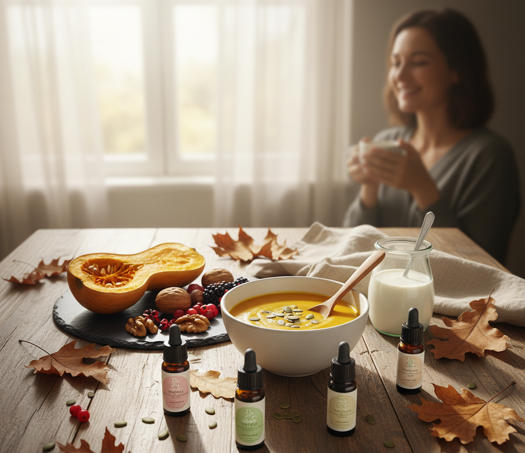 Mikrobiom &amp; Stimmung: Herbstliche Lebensmittel, die gut tun