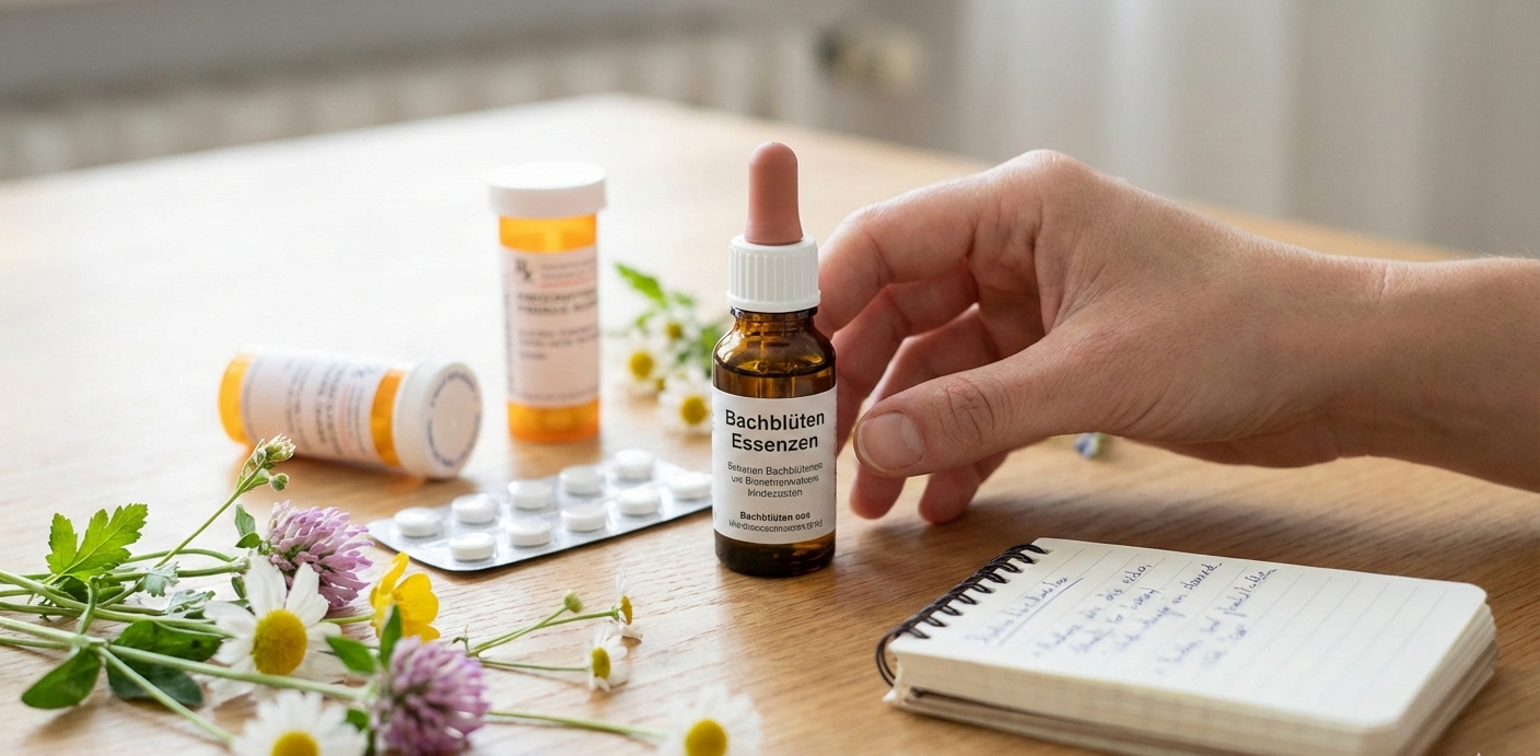 Bachblüten und Medikamente: Kann man beides kombinieren?