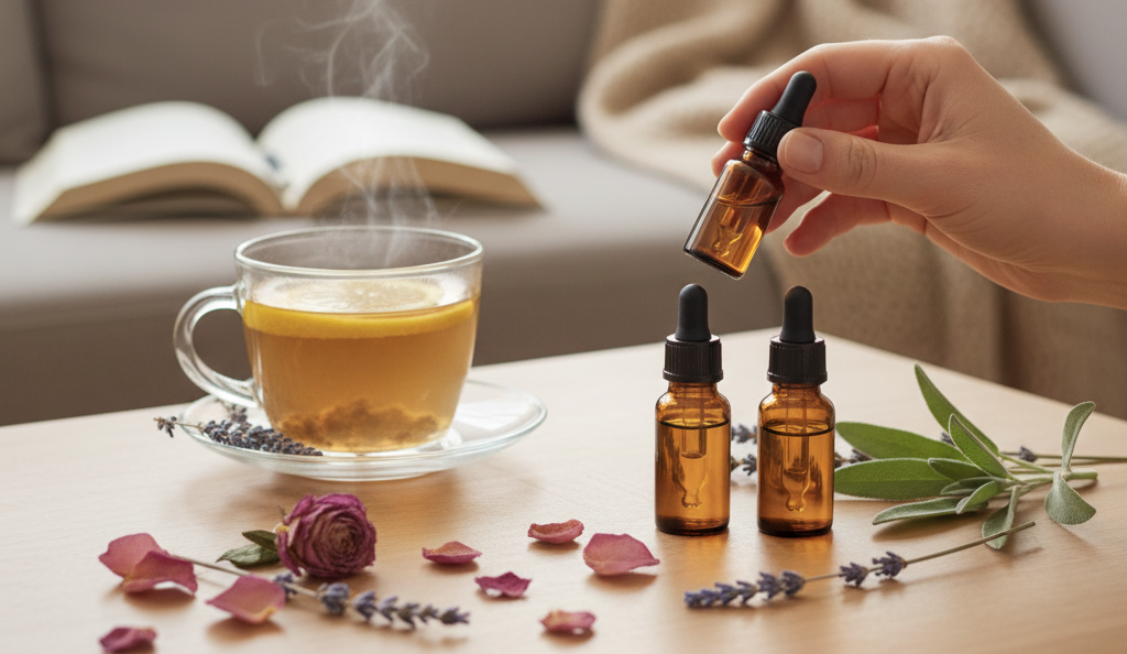 Bachblüten für die Wechseljahre: Natürliche Hilfe bei Hitzewallungen &amp; Stimmungsschwankungen