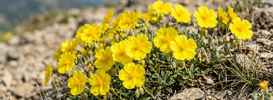 Rock Rose – Bachblüte Nr. 26: Wenn die Panik den Boden unter den Füßen wegreißt