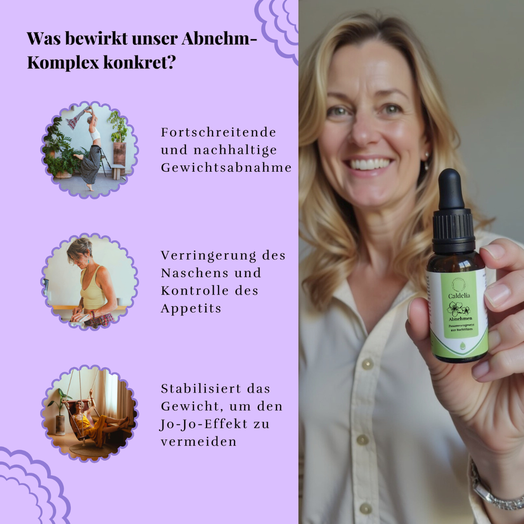 Abnehmen | Bachblüten-Komplex | Der natürliche Ansatz für dauerhaftes Abnehmen